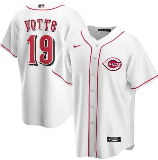 Reds 19 Joey Votto White Nike 2020 Cool Base Jersey Dzhi,We sell and wholesale Reds 19 Joey Votto White Nike 2020 Cool Base Jersey Dzhi on line form chian!